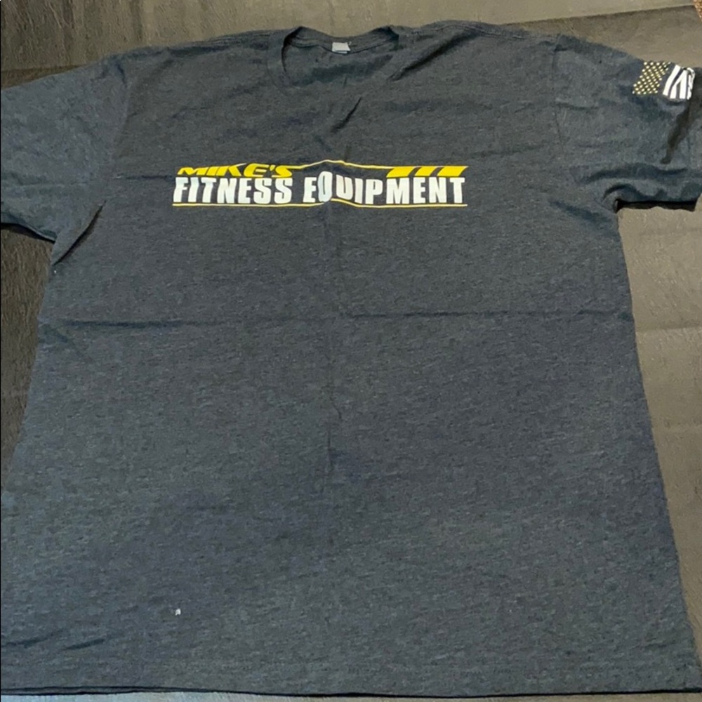 Mikes Fitness Equipmenr T-shirt sz L
